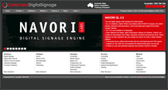 Desktop Screenshot of digitalsignage.com.au