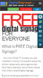 Mobile Screenshot of digitalsignage.com